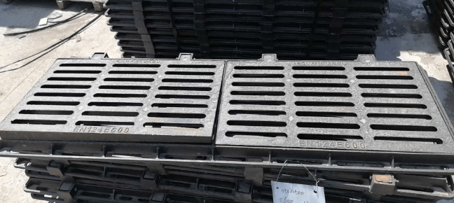 三家镇球墨铸铁连体双篦展示